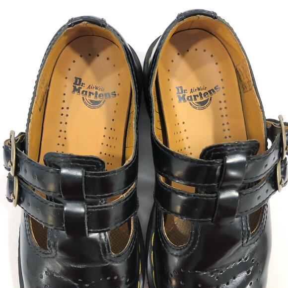 Dr. Martens 8065 Smooth Leather Mary Jane Shoes - Picture 7 of 11